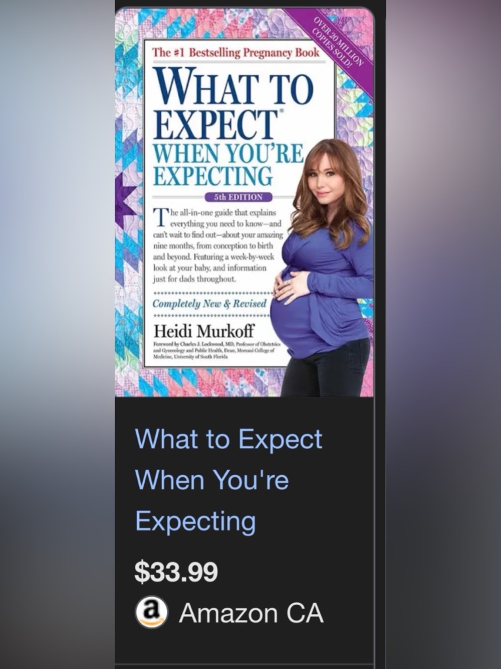 What to Expect When You're Expecting by Heidi Murkoff